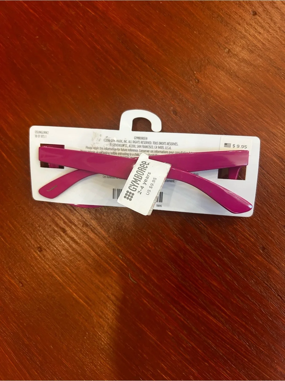 Gymboree Hot Pink Kids Clear-Lens Glasses
